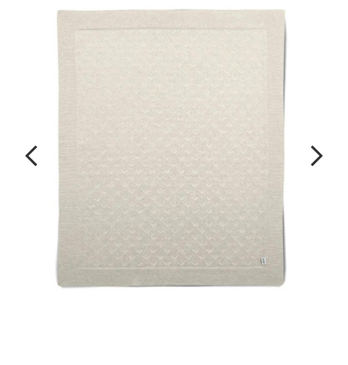 Mamas & Papas - Oatmeal Pointelle Blanket