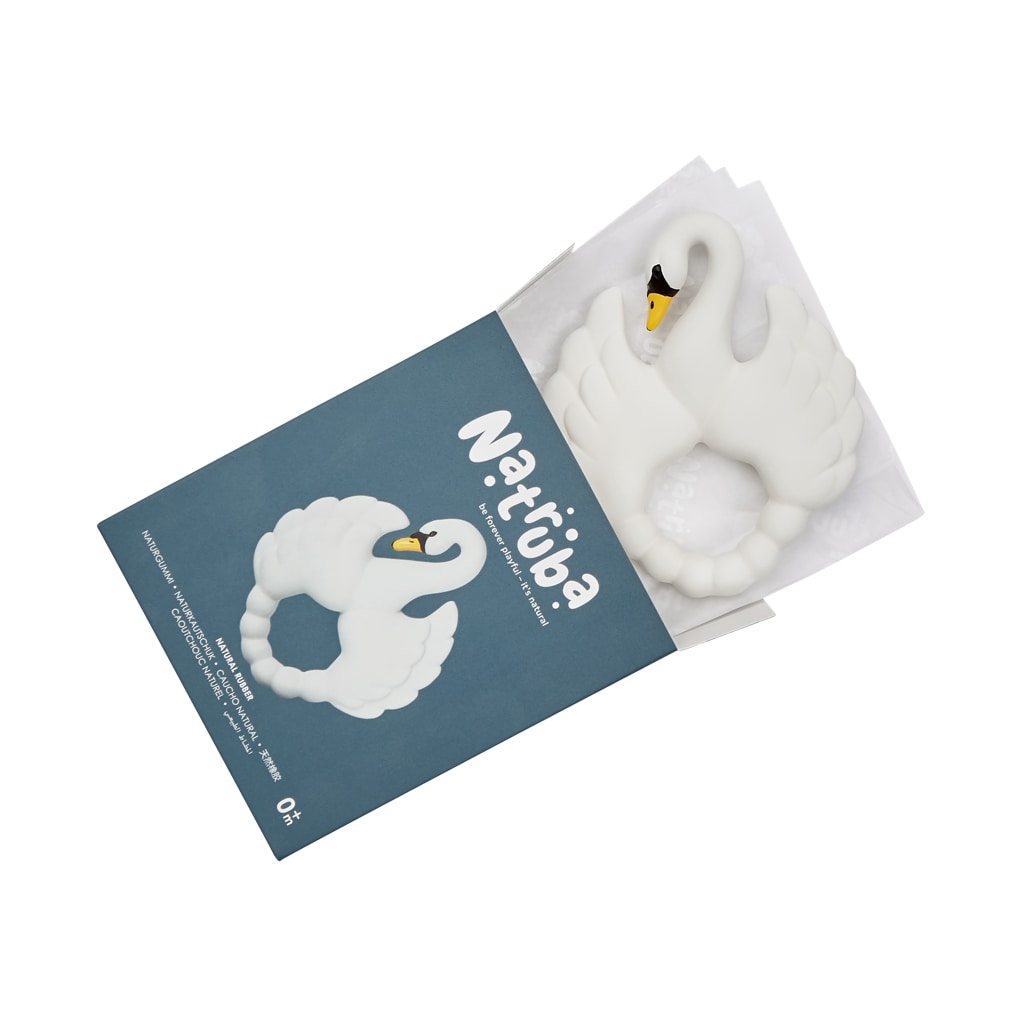 Swan Teething Ring