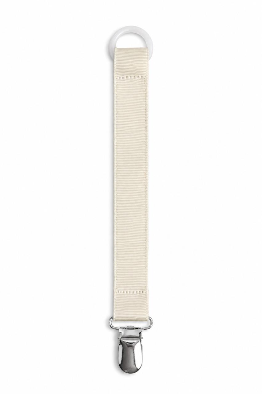 Little Noora - Pacifier Clip - Ivory