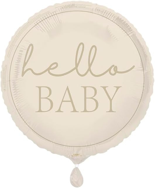 Unique Hello Baby Nude Foil Balloon 18