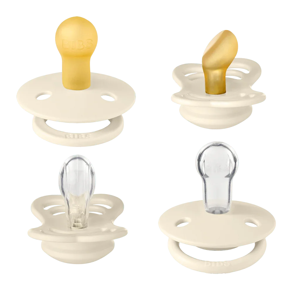 New Baby Pacifier Try-It Collection - Ivory