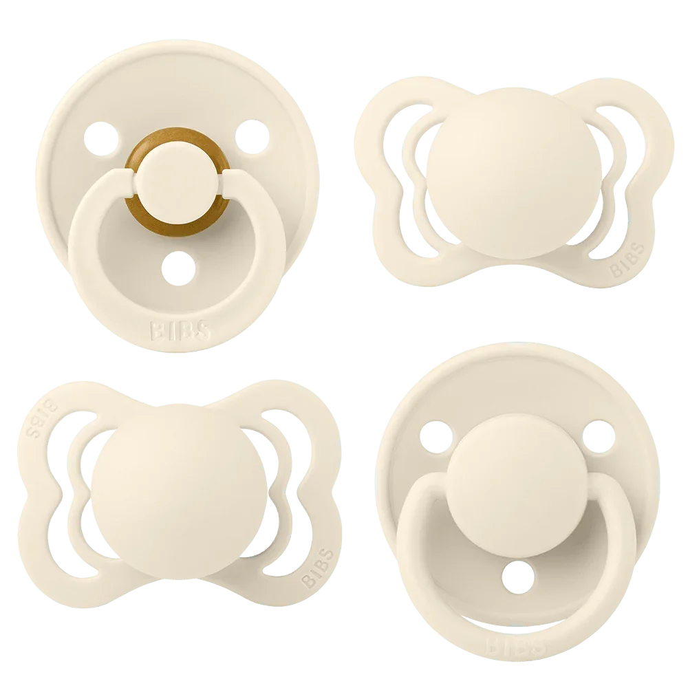 New Baby Pacifier Try-It Collection - Ivory