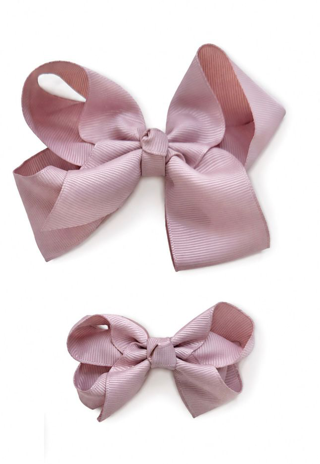 Hair Bow - Sage Blush