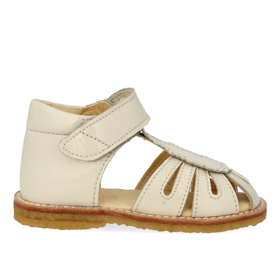 Beginner sandal with velcro closure - Buttermilk