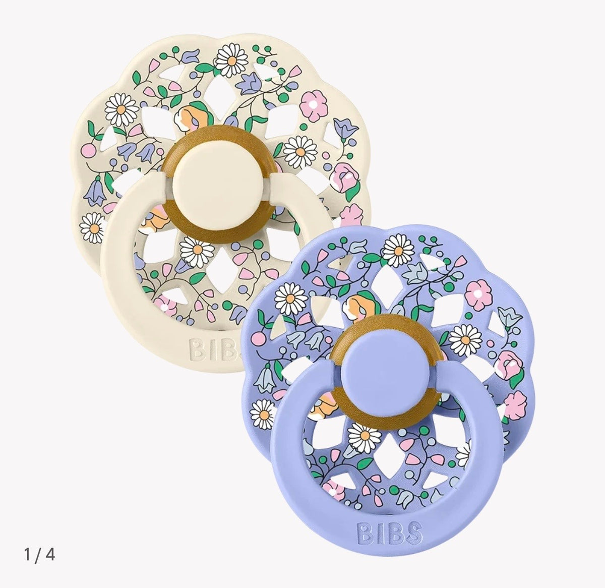 BIBS Boheme x Liberty Pacifiers 2 Pack - Size 1 & 2