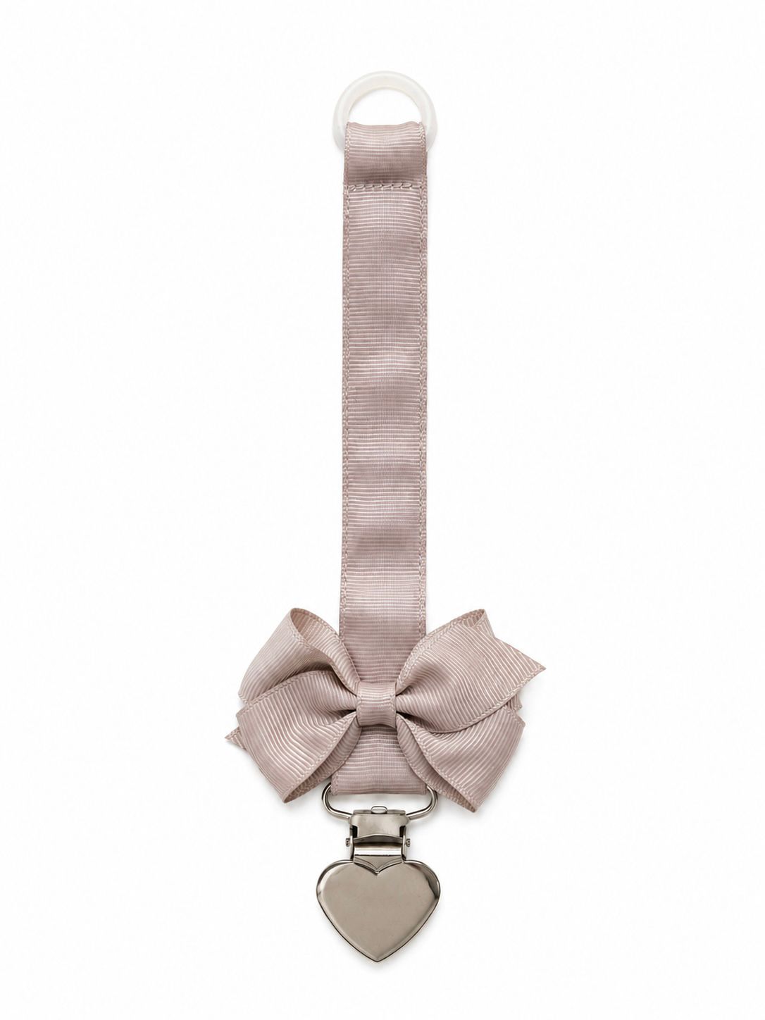 Little Noora - Pacifier Clip - Dusty Rose