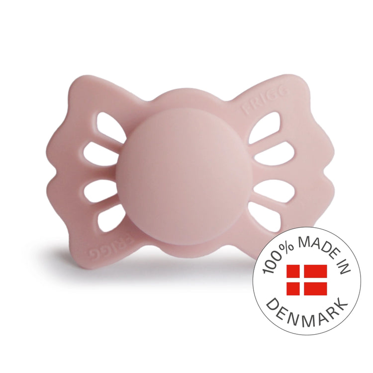 FRIGG Symmetrical Pacifier - Lucky Silicone Size 1 - Blush