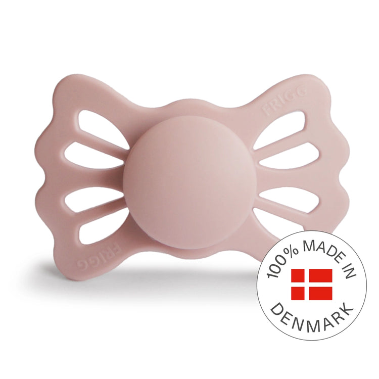 FRIGG Symmetrical Pacifier - Lucky Silicone Size 2 - Blush