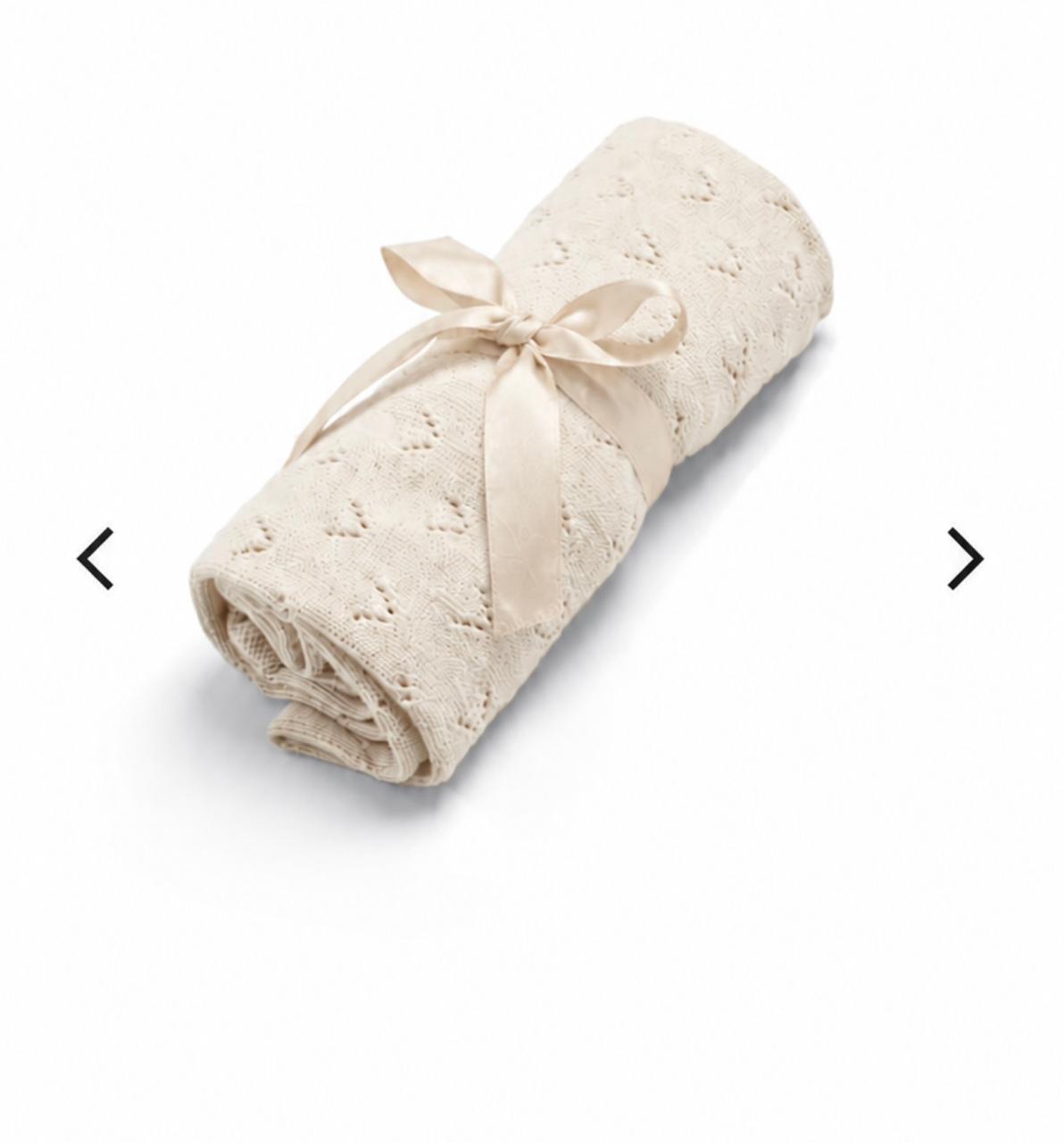 Mamas & Papas - Oatmeal Pointelle Blanket