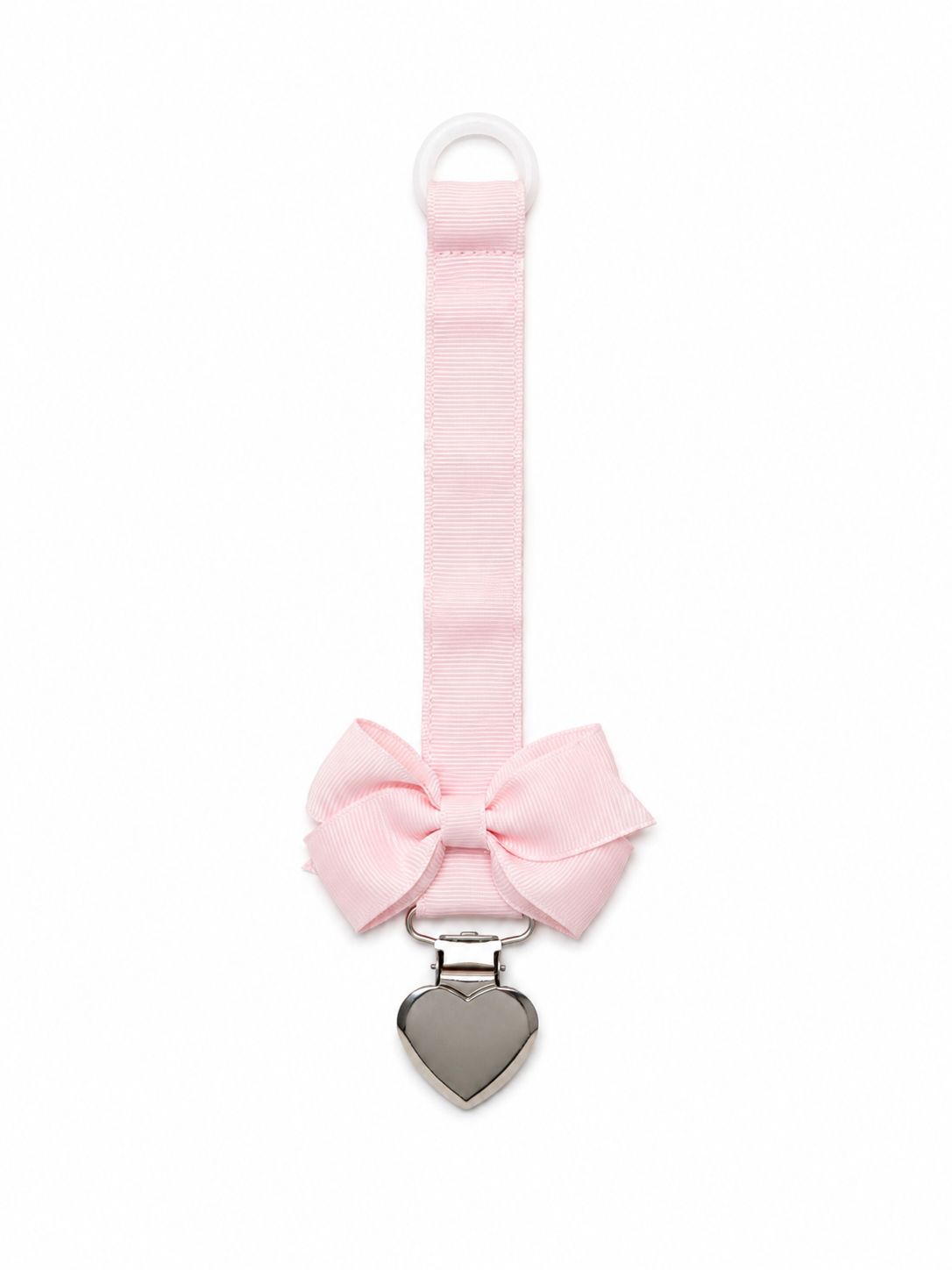 Little Noora - Pacifier Clip - Powder Pink