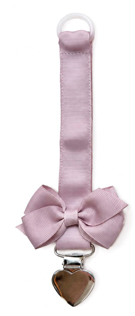 Little Noora - Pacifier Clip - Sage Blush